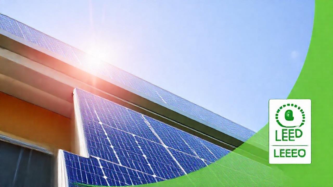 Paneles solares modernos generan energía limpia