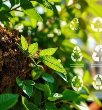 Materiales sostenibles en entorno tranquilo