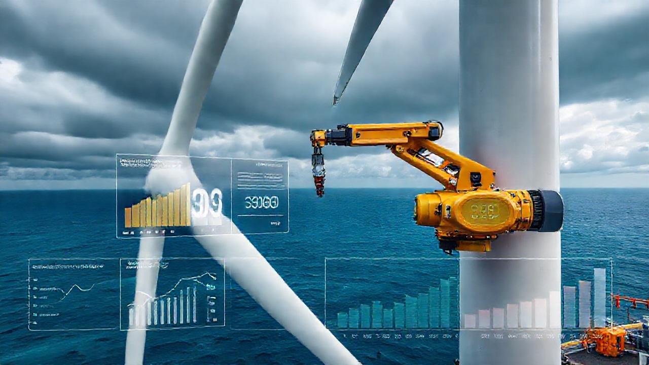 Robótica offshore reduce costos en viento