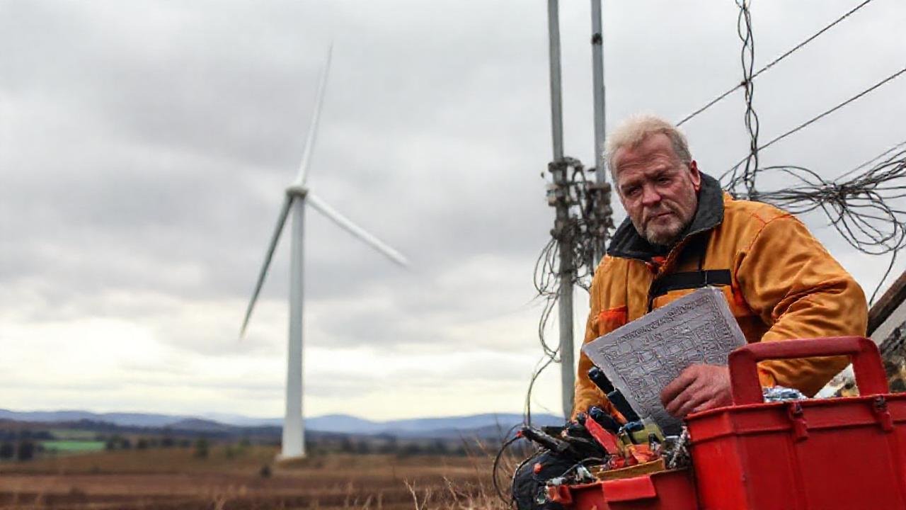 Técnico resuelve problemas con turbina en campo