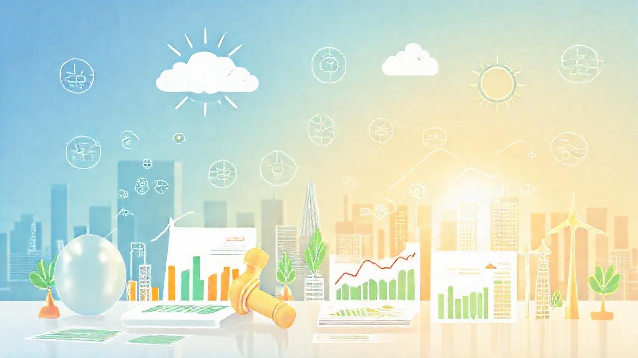 Energía renovable: diseño informativo y vibrante