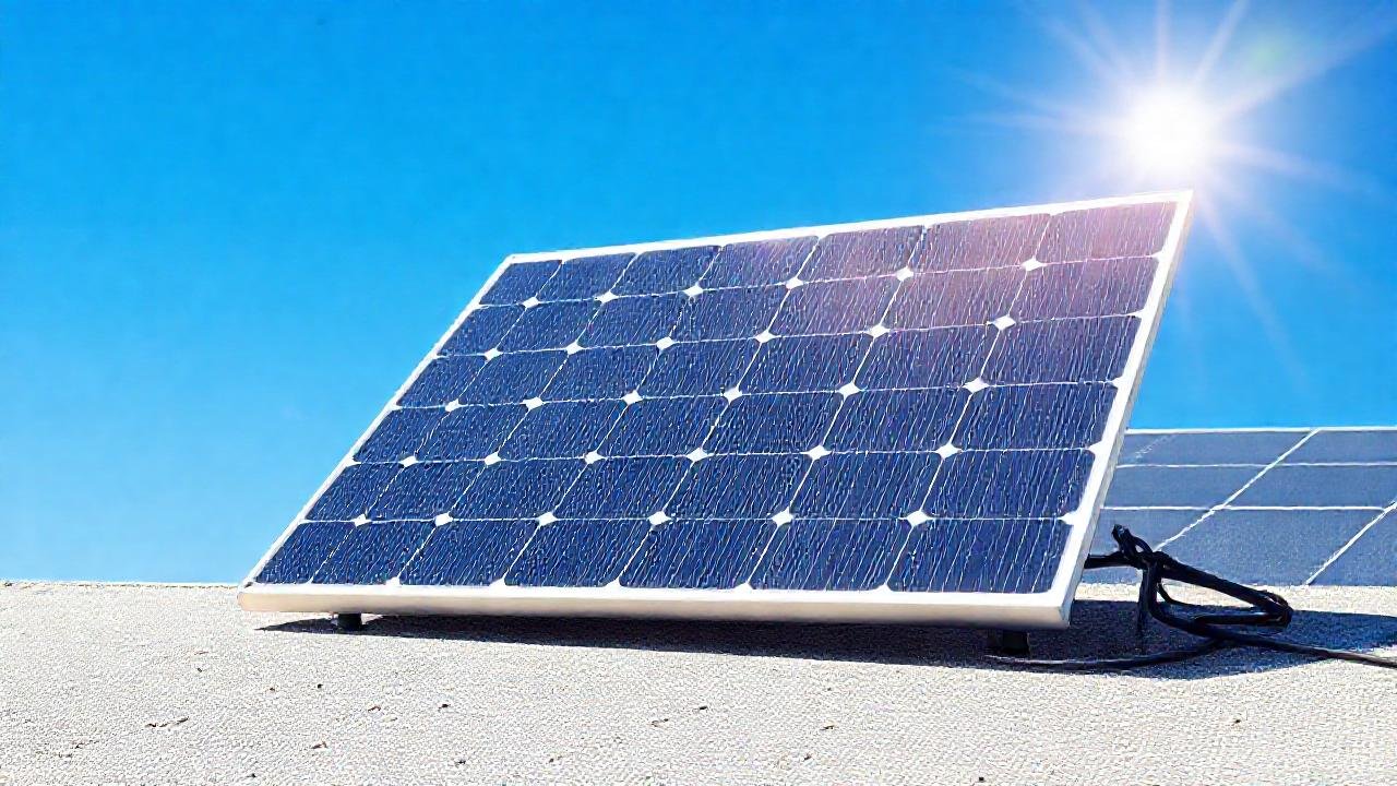 Paneles solares convierten la luz en energía