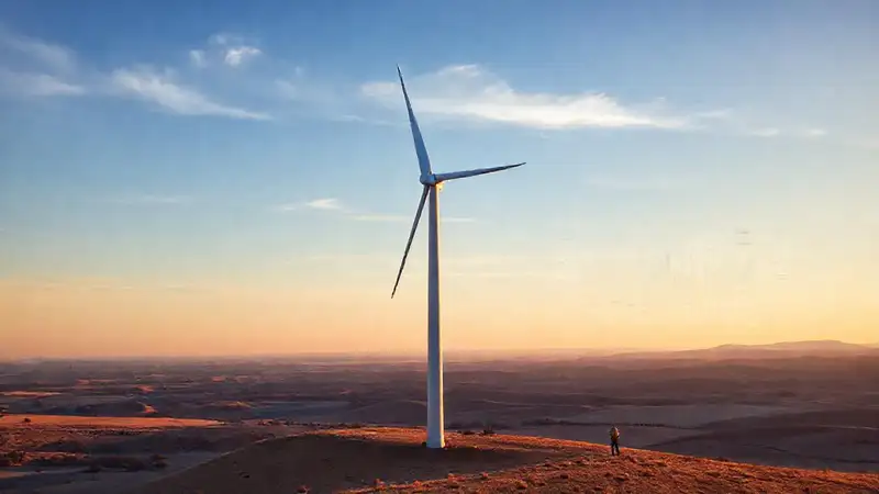 Turbina eólica: energía limpia