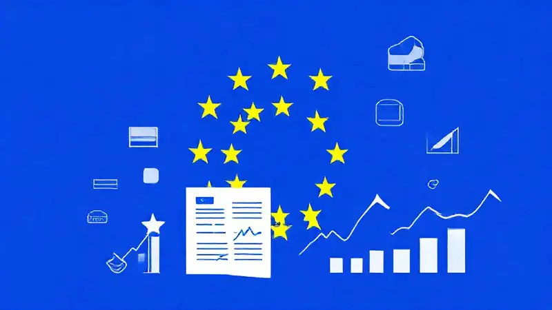 La bandera europea analiza datos profesionales