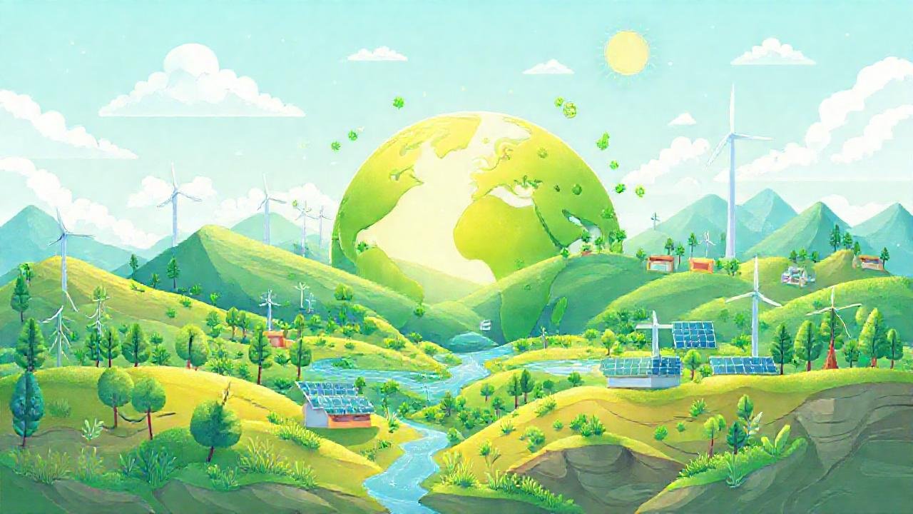 Un futuro verde impulsa un planeta sano