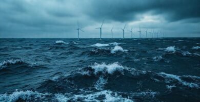 Turbinas en el océano
