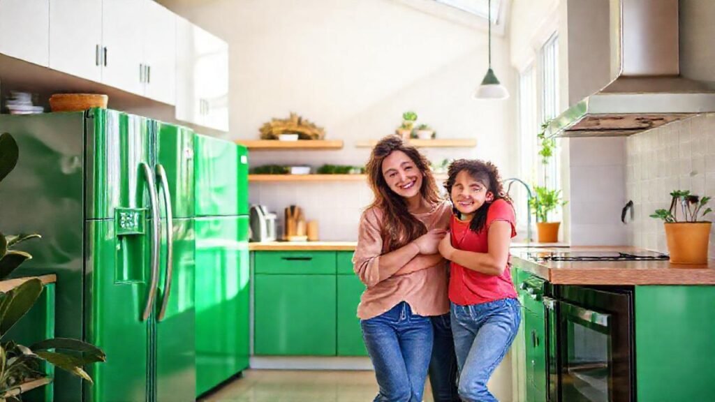 Un hogar moderno y sostenible brilla