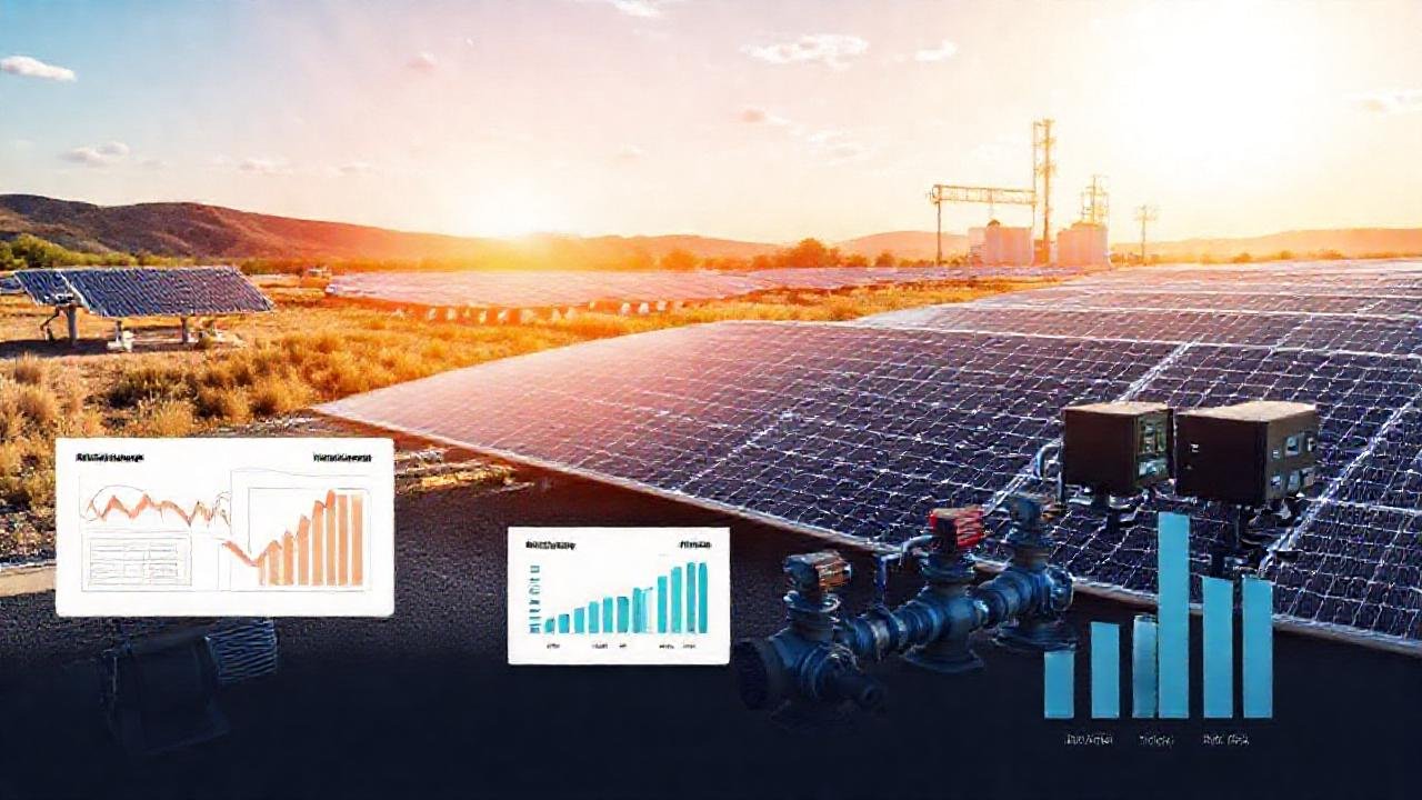 Paneles solares optimizan la energía industrial