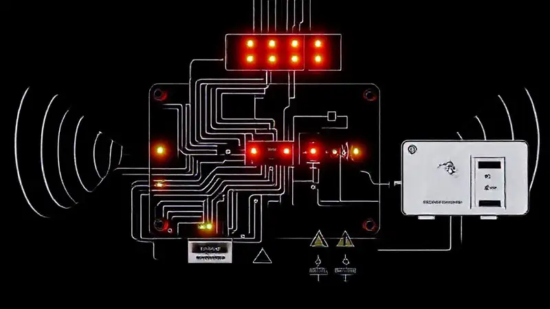 Plano técnico de LED con sol