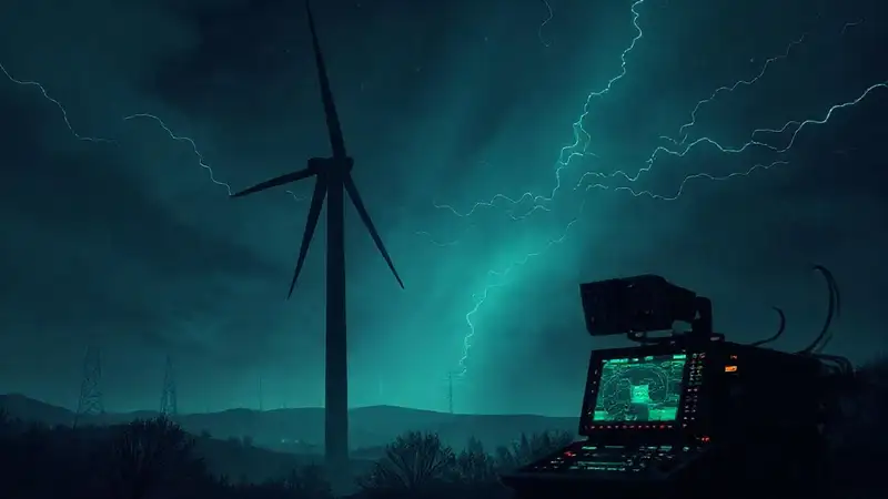 Turbina eólica: potencia nocturna y control