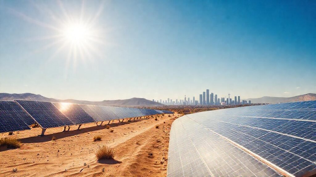 Paneles solares impulsan un futuro económico sostenible