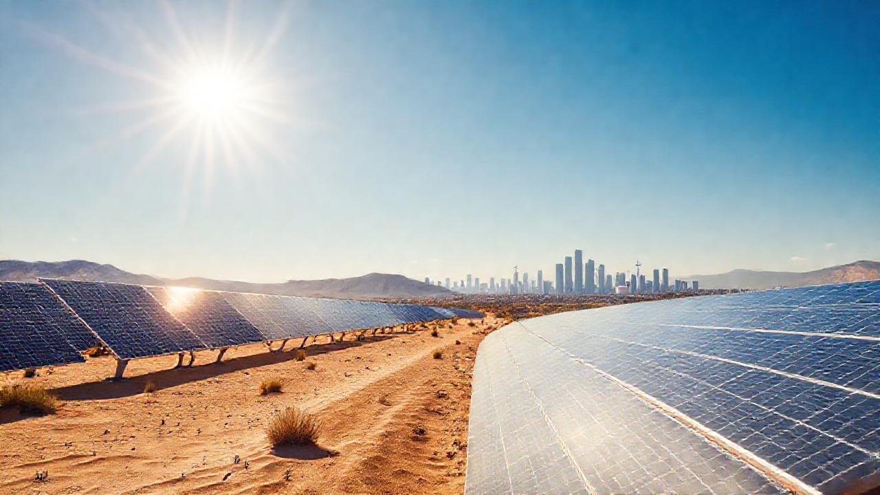 Paneles solares impulsan un futuro económico sostenible