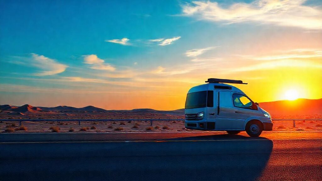 Un furgón solar ilumina un horizonte esperanzador