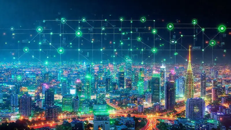 Redes inteligentes impulsan ciudades sostenibles y conectadas