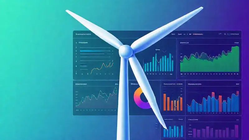 Turbinas eólicas analizan datos con diseño futurista