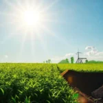Energía solar vs. carbón