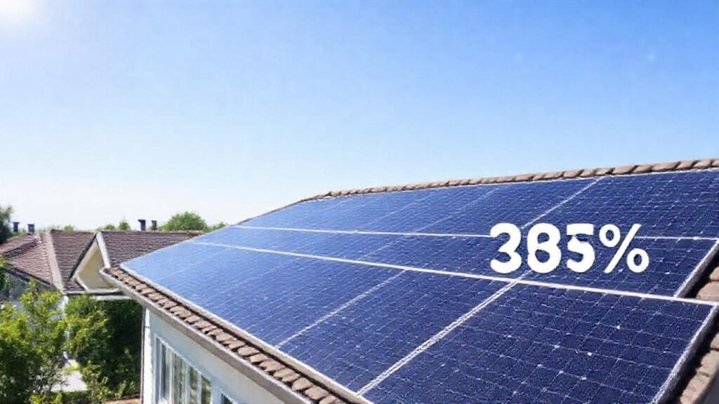 Paneles solares reducen costos de energía