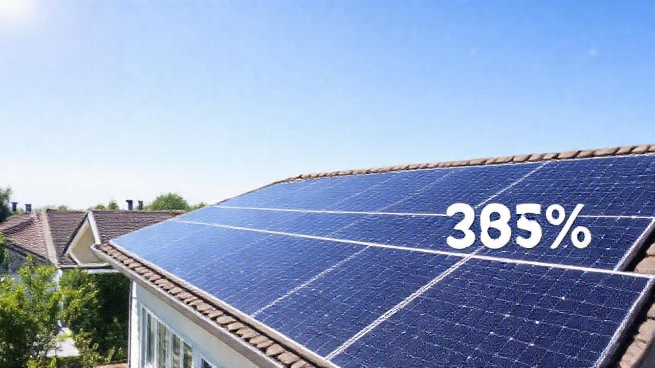 Paneles solares reducen costos de energía