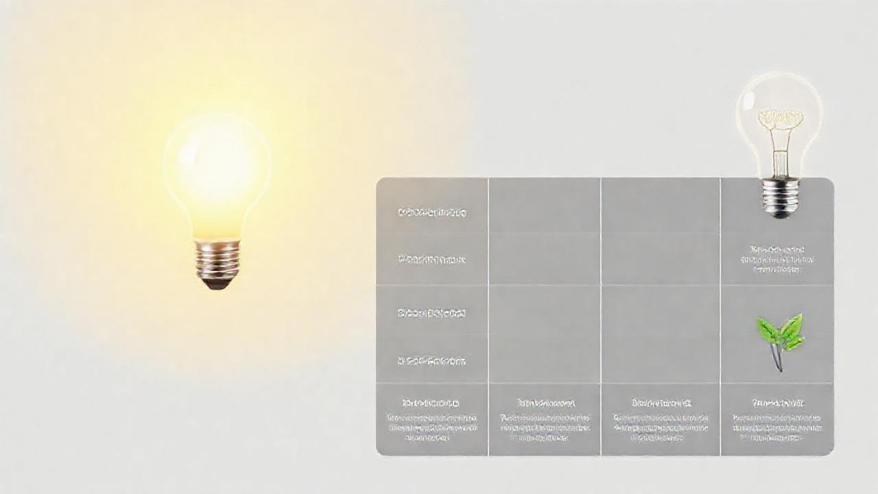 Luces LED: futuro sostenible y brillante