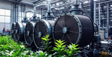 Factoría moderna genera energía limpia y sostenible