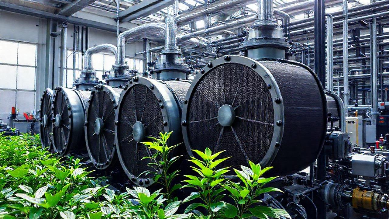 Factoría moderna genera energía limpia y sostenible