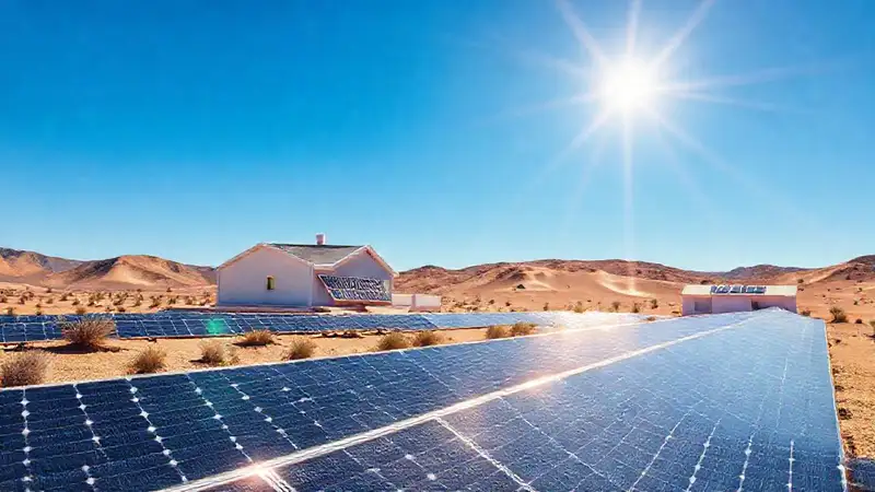 Paneles solares ofrecen energía limpia y optimista