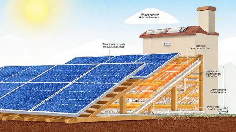 Paneles solares ilustran eficiencia energética en edificios