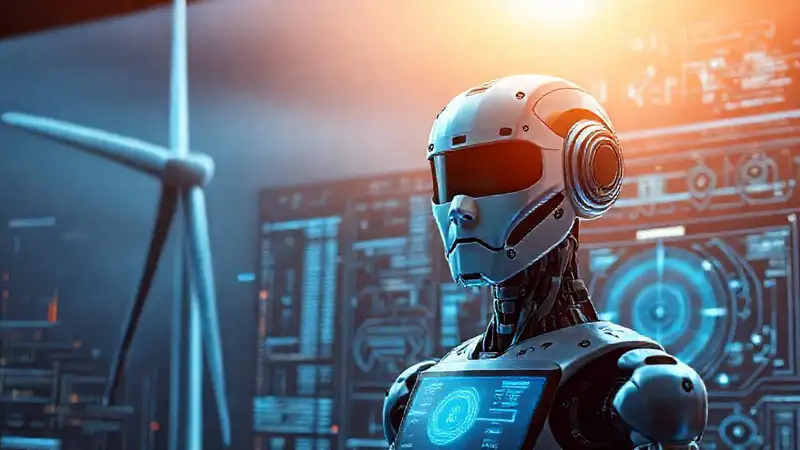 Robots inteligentes mantienen turbinas eólicas avanzadas