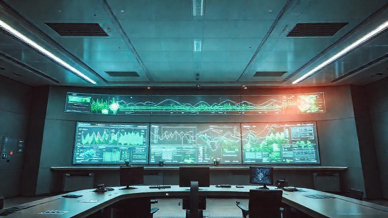 Un centro de control moderno impulsa un futuro sostenible