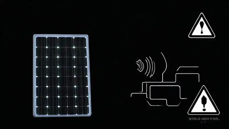 Paneles solares informan sobre luces brillantes