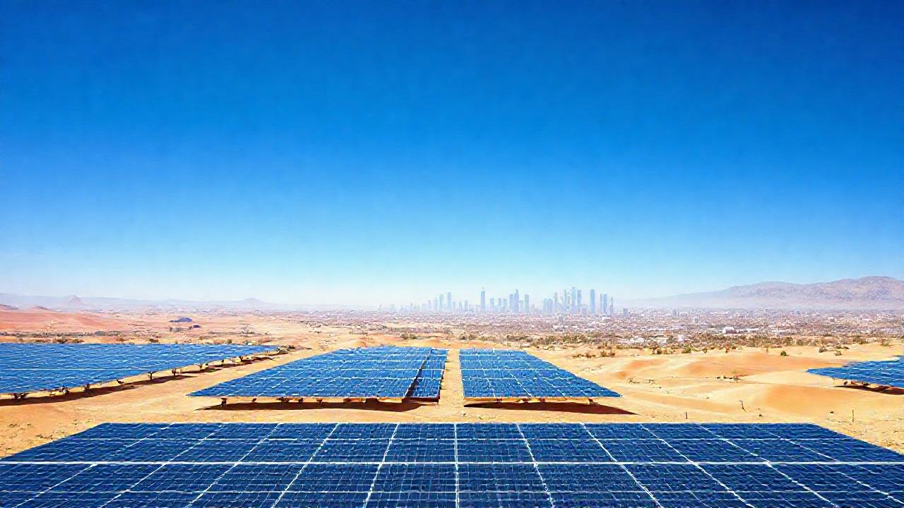 Paneles solares iluminan un futuro sostenible