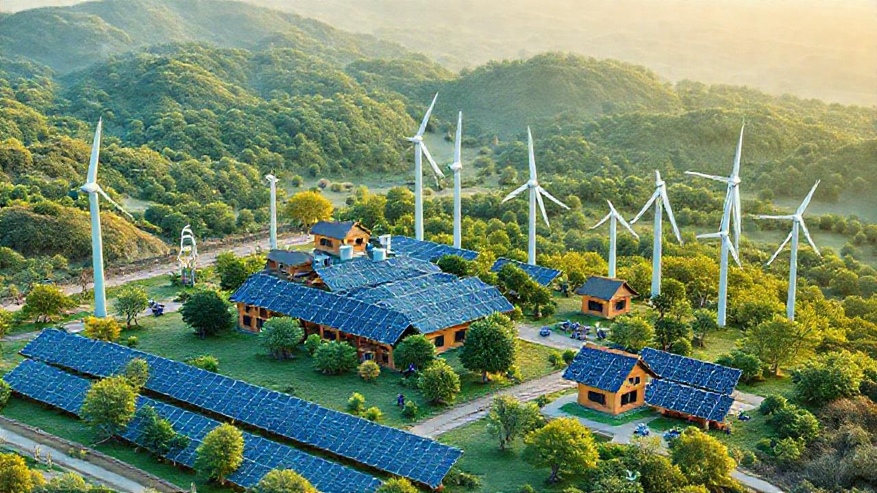 Una comunidad resiliente genera energía limpia