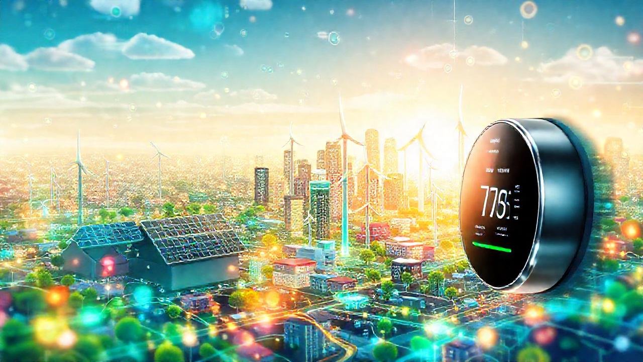 Una ciudad futurista utiliza energía limpia