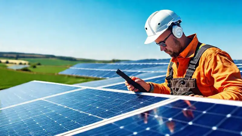 Técnico solares resuelve problemas rurales