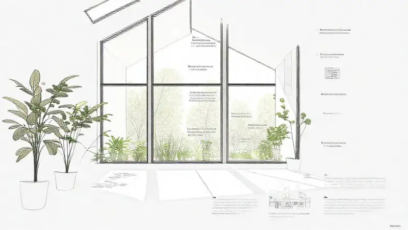 Casa sostenible moderna: luz y diseño