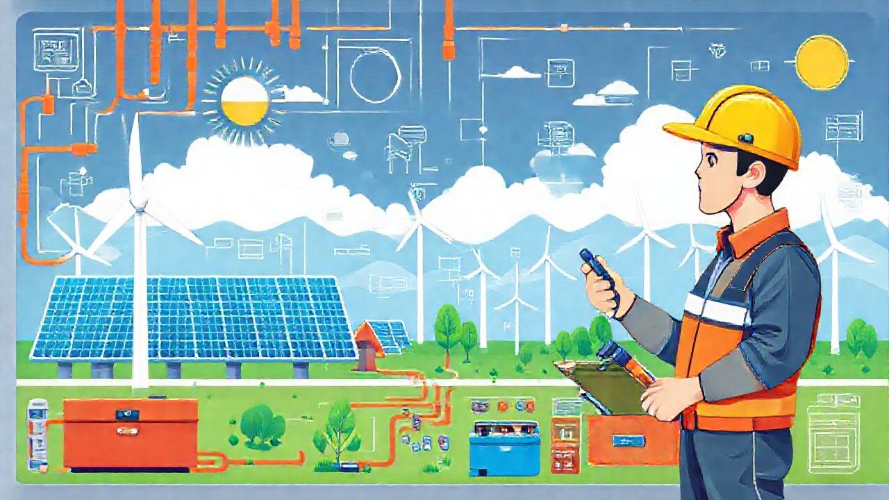 Mantenimiento de microredes energéticas limpias