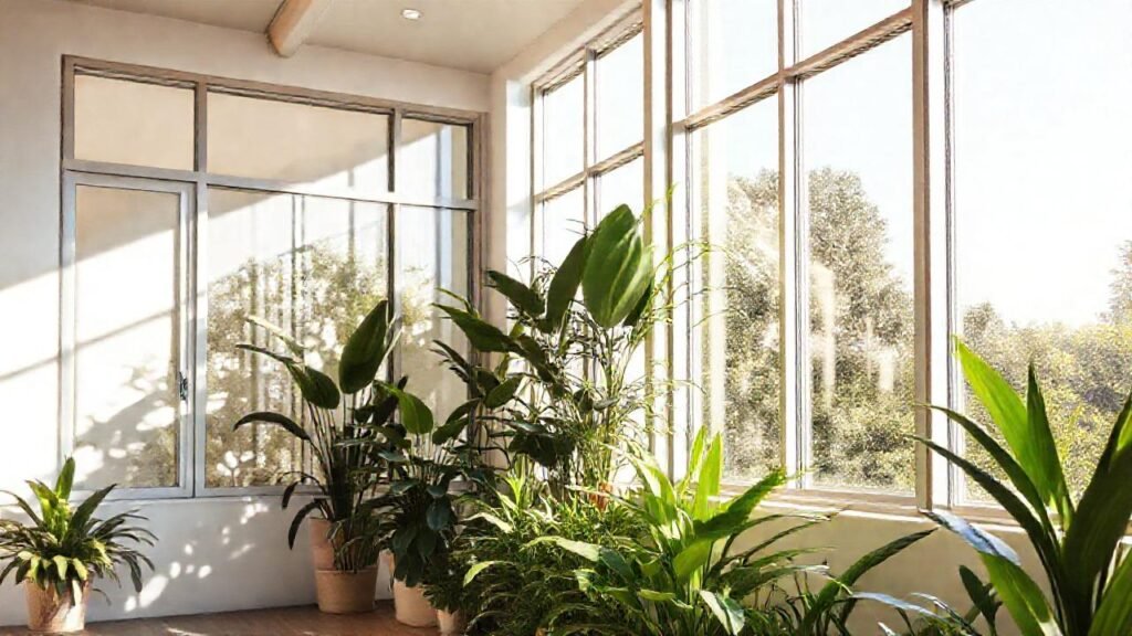 Una casa moderna y luminosa