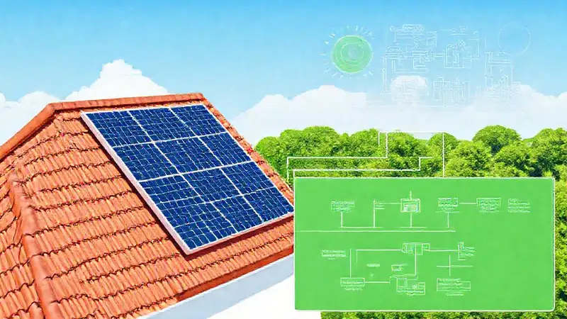 Paneles solares generan energía renovable eficientemente