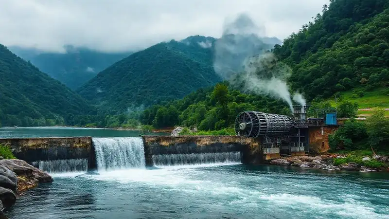 Turbina hidroeléctrica genera calma en valle