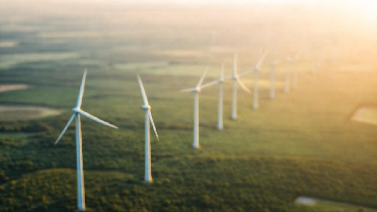 Turbinas eólicas generan energía sosteniblemente