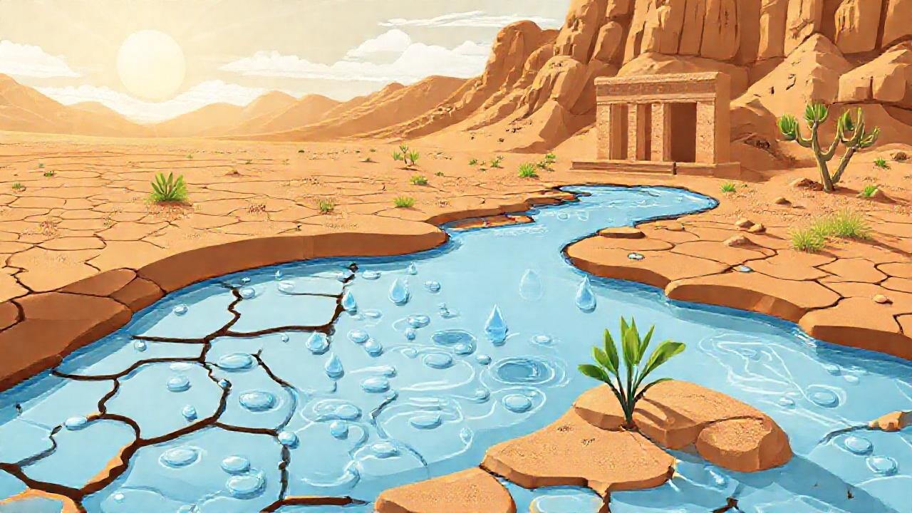 Un oasis conserva la vida sostenible