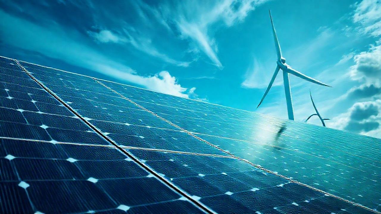 Energía abstracta fluye en belleza dinámica