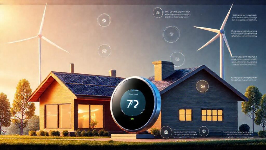 Una casa inteligente utiliza energías limpias