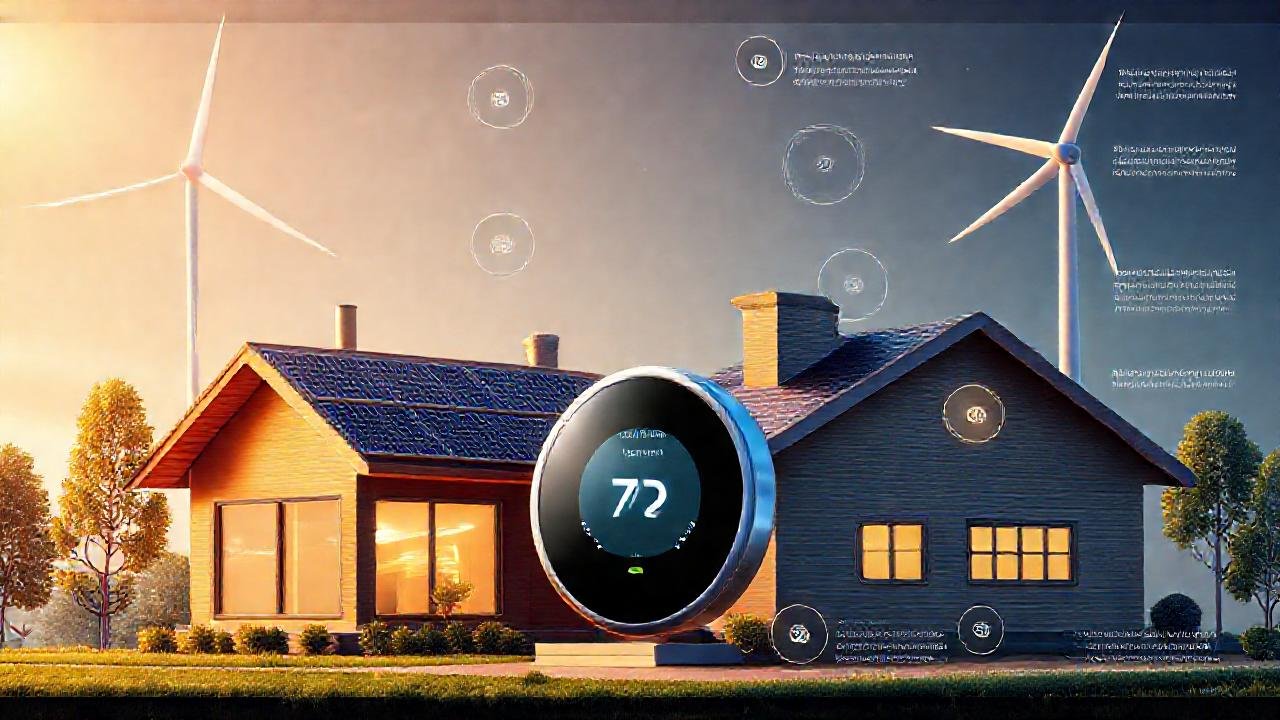 Una casa inteligente utiliza energías limpias