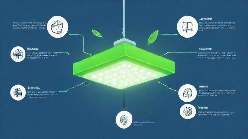 Infografía moderna sobre energía verde y seguridad