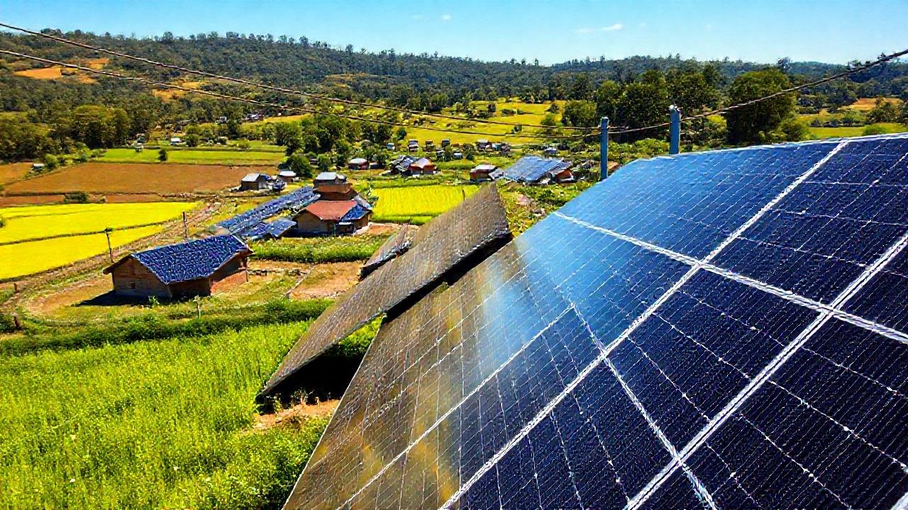 Paneles solares iluminan un futuro sostenible