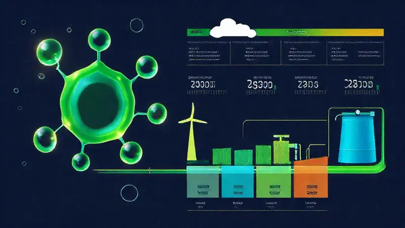 Energía verde: flujo de datos visual