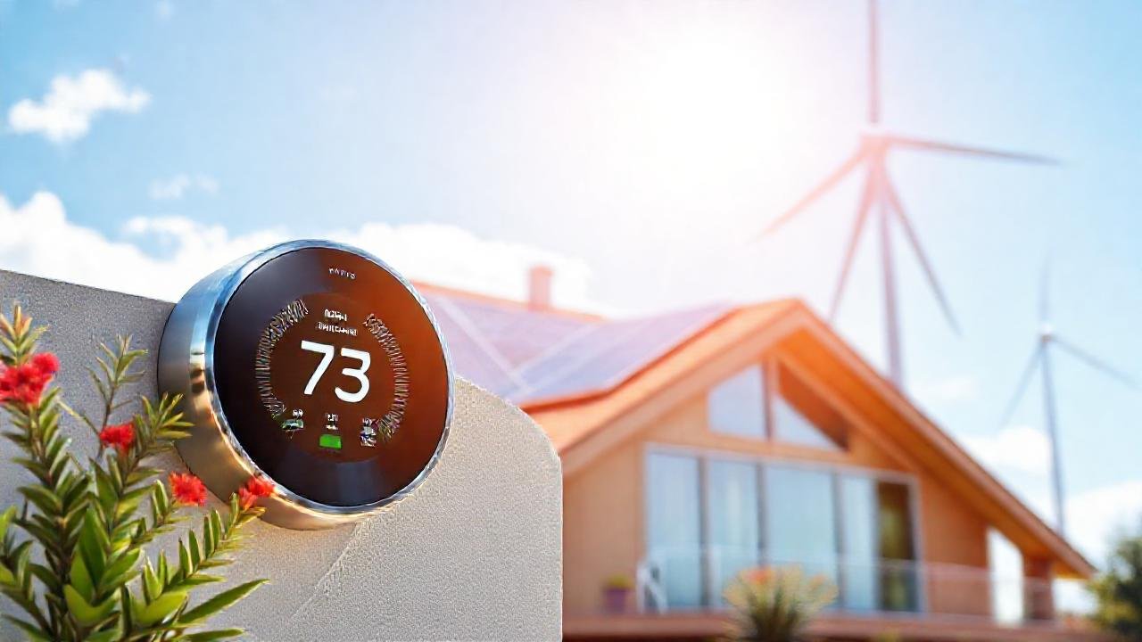 Un hogar futurista usa energías limpias