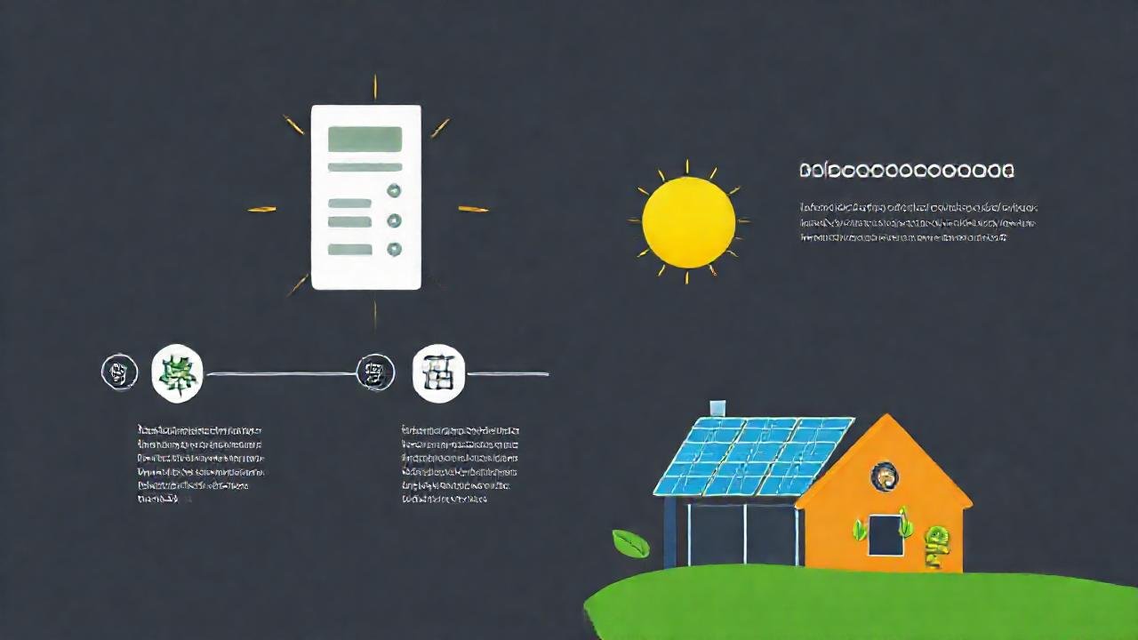 Infografía ilustra ahorro con energía solar