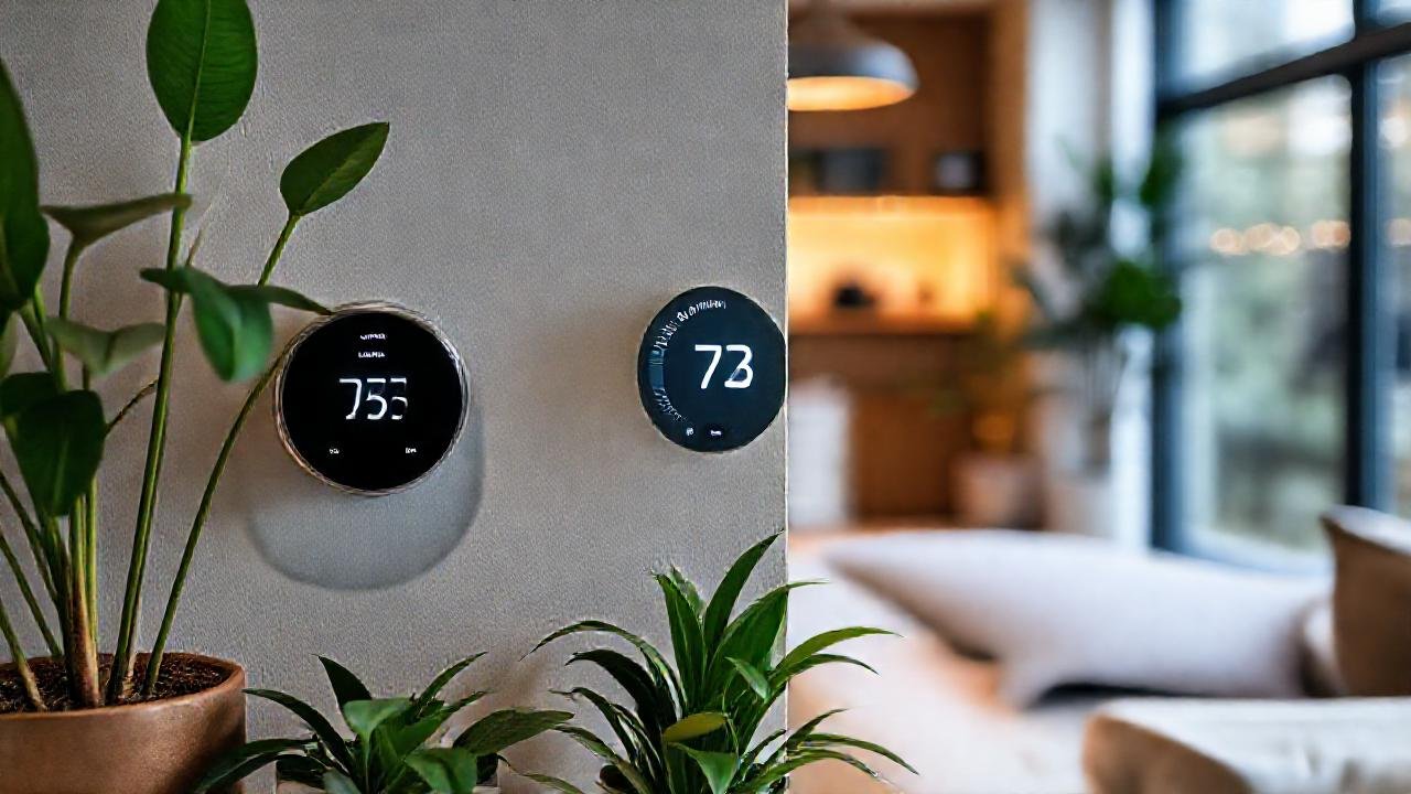 Un hogar moderno y sostenible inteligentemente diseñado
